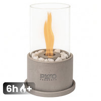 Table Fireplace Bio-Ethanol Cement White (480 ml)