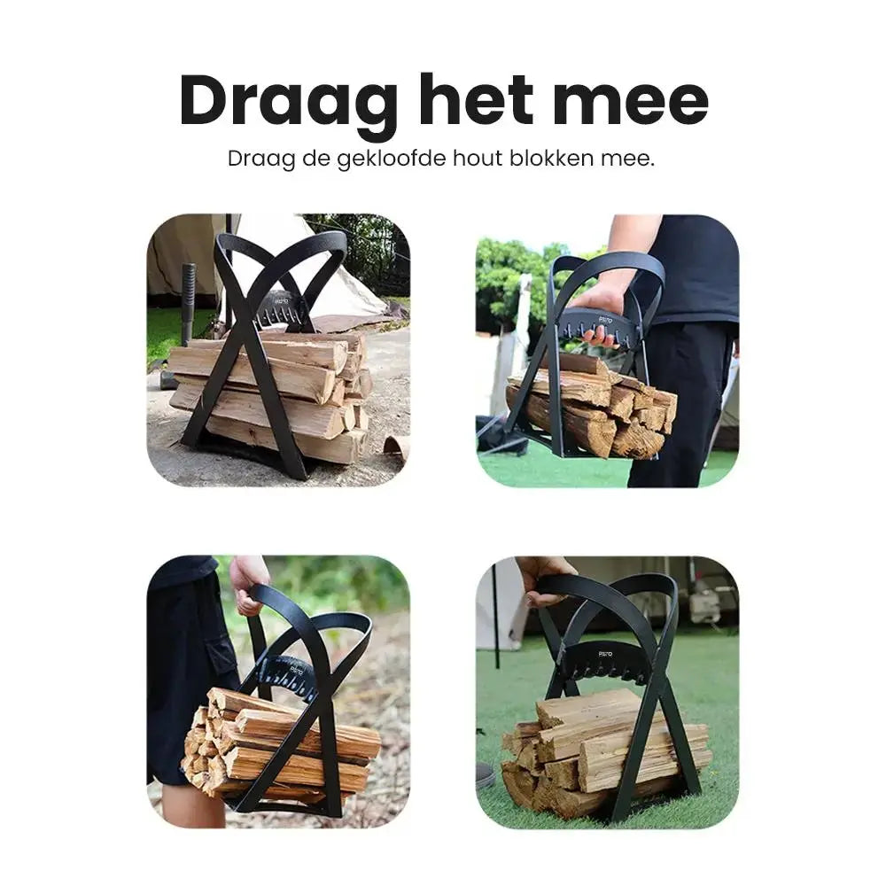 Houtklover PyroProducts hout dragen